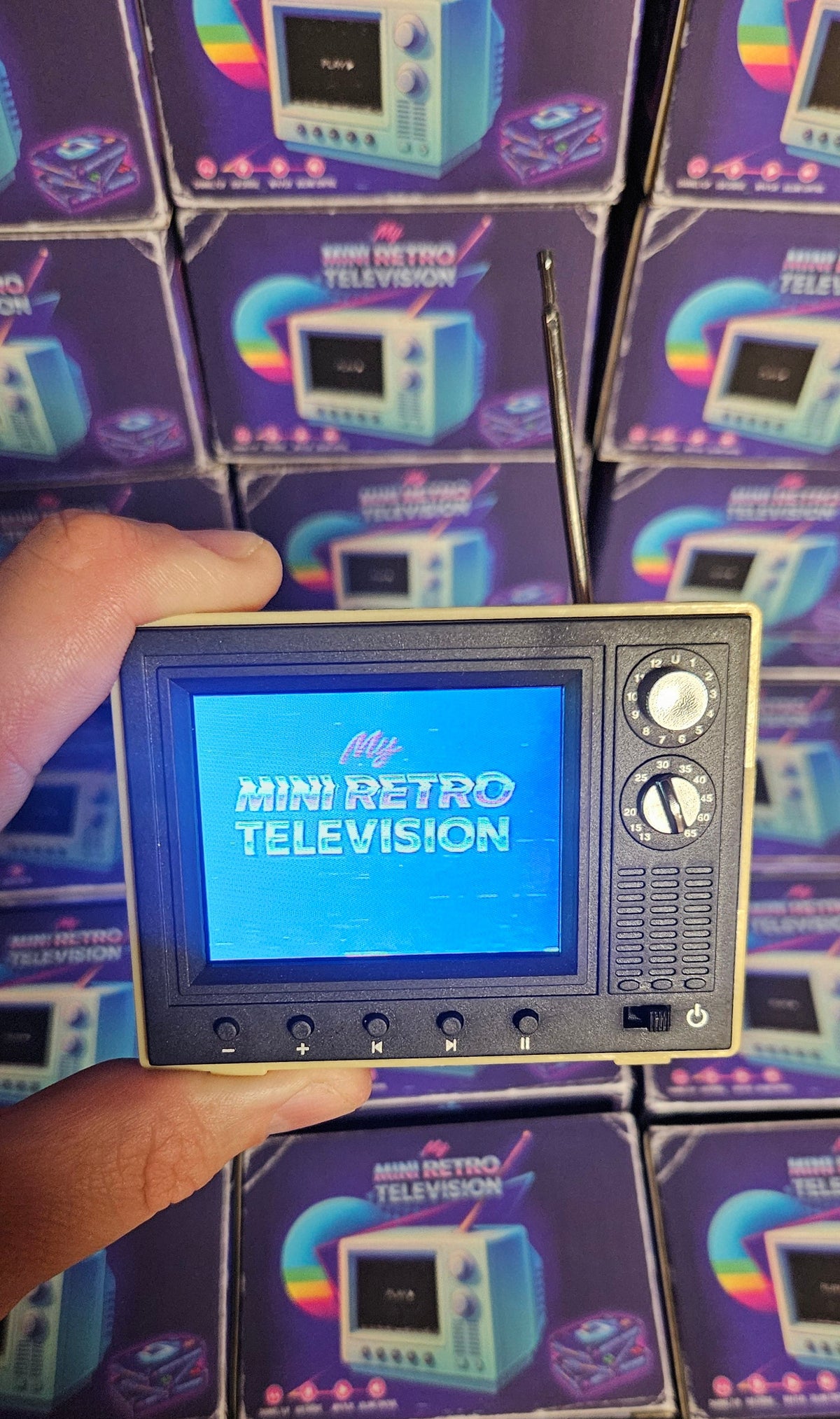 Mini Color Tv MY MINI RETRO TELEVISION