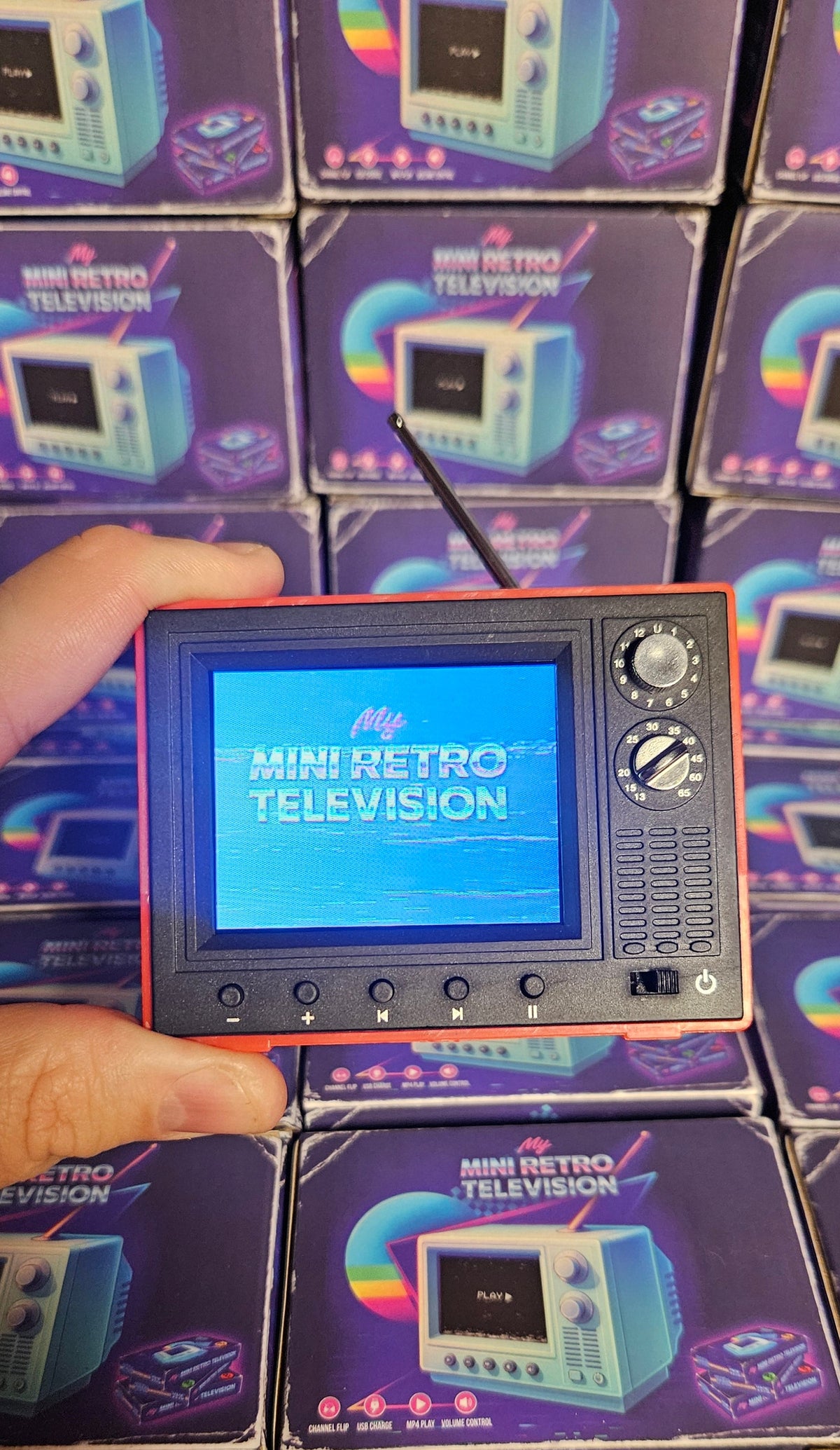 Mini Color Tv MY MINI RETRO TELEVISION
